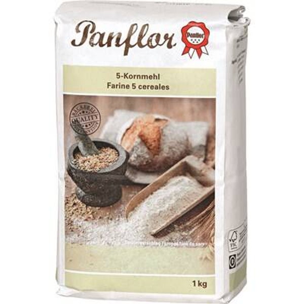Fünfkorn-Mehl Panflor