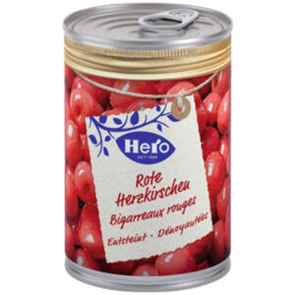 Rote Herzkirschen ohne Steine 460g