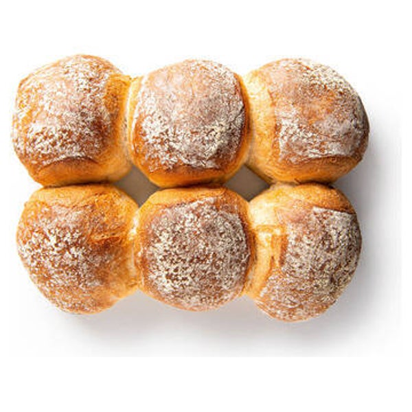 Sixpack-Bürli vorgebacken Weissmehl