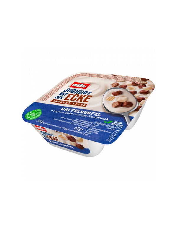 Müller Knusper Joghurt Waffelwürfel