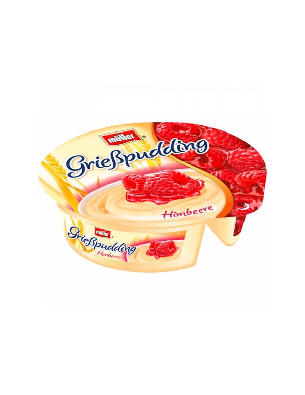 Müller Griesspudding Himbeer