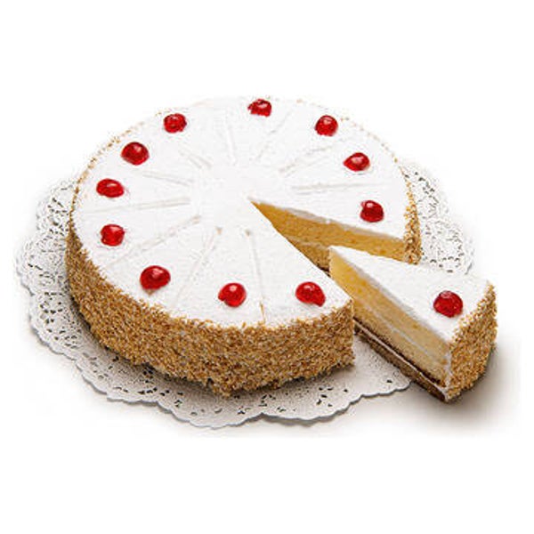 Kirschtorte nicht geschnitten markiert, Alkohol