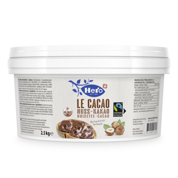 Fairtrade Kakao Aufstrich 2.5 Kg