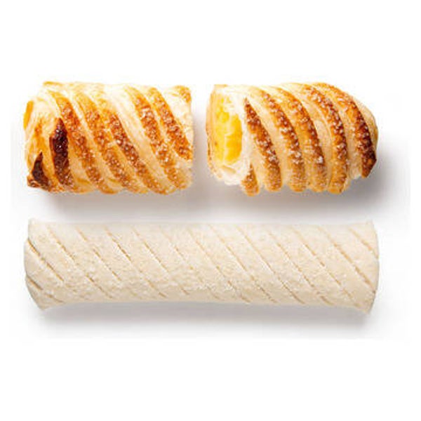 Vanillestange Blätterteig, Vanille Teigroling