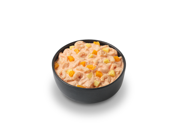 Crevettensalat mit Früchten