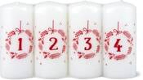 Advent Kerzen Set