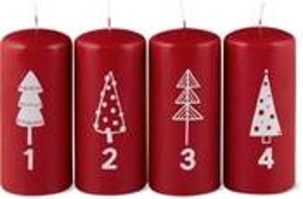 Advent Kerzen Set
