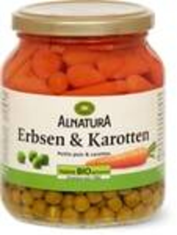 Erbsen und Möhren