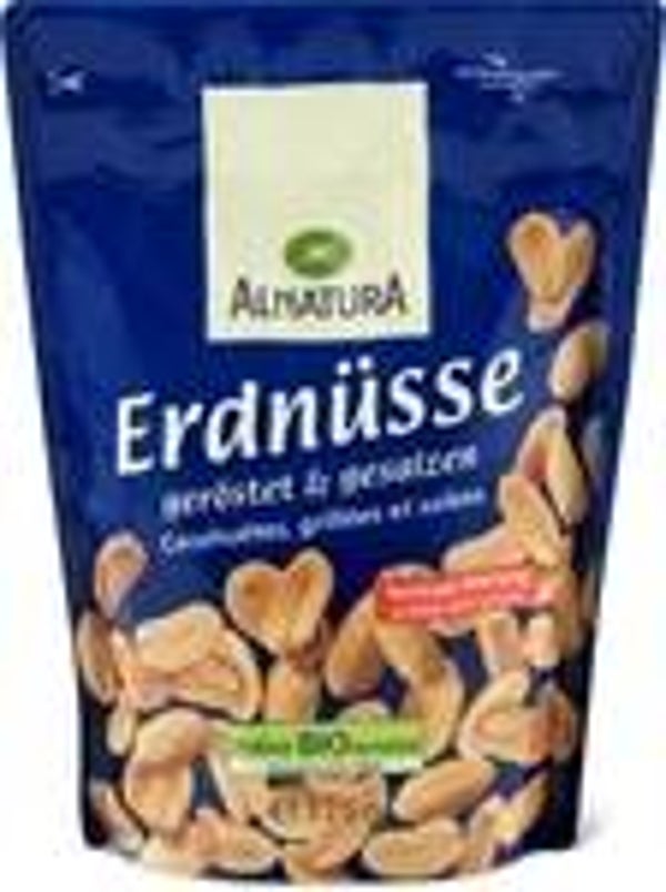 Alnatura Bio Erdnüsse Geröstet gesalzen