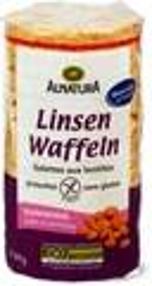 Bio Linsenwaffeln Meersalz