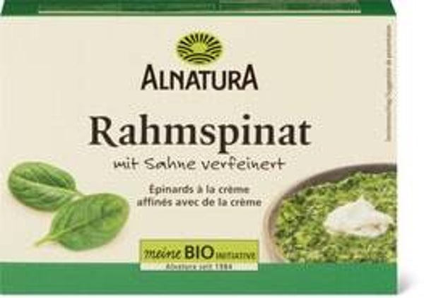 Bio Alnatura Rahmspinat