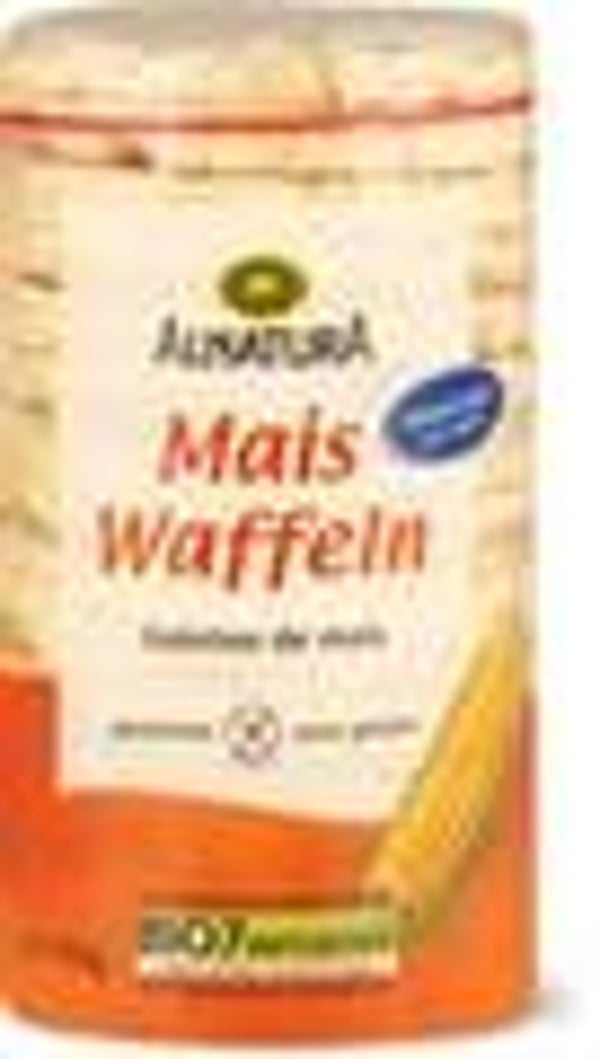Bio Maiswaffeln mit Salz