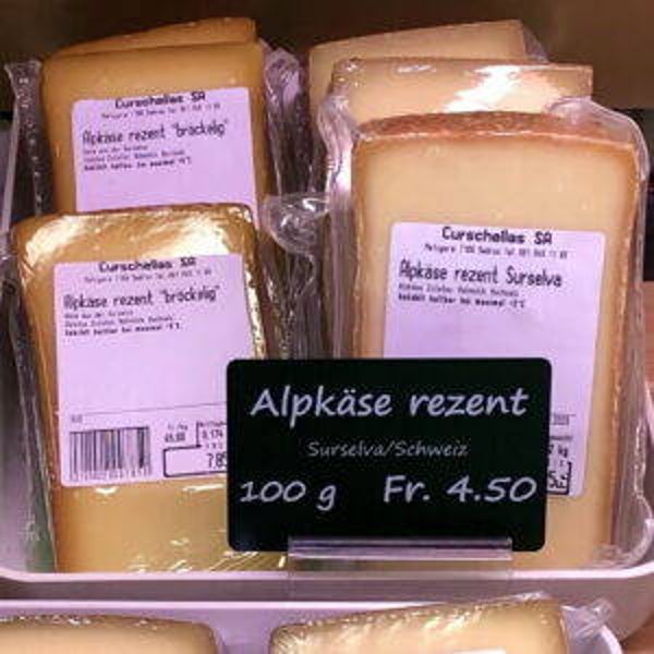 Alpkäse rezent