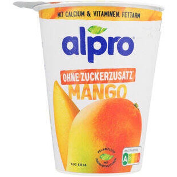 Alpro Soja Mango ohne Zuckerzusatz