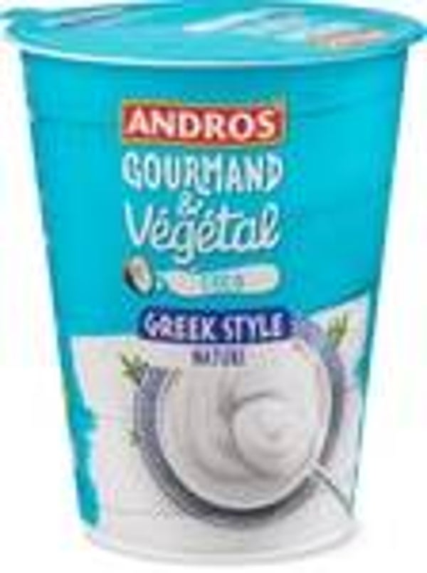 Andros Joghurt Nature Pflanzlich