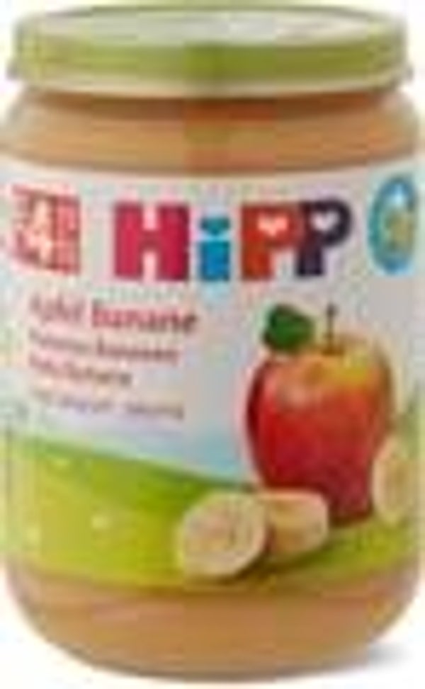 Bio Babygläschen Apfel und Bananen