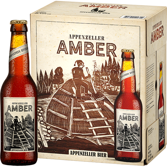 Qppenzeller Amber 6x33cl 5.00% Alk