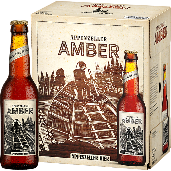 Qppenzeller Amber 6x33cl 5.00% Alk