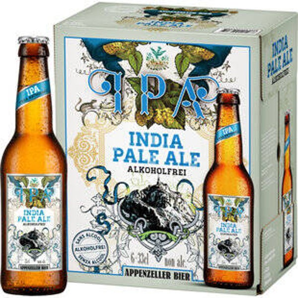 Appenzeller Bier IPA alkoholfrei