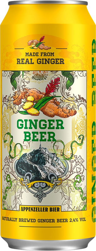 Appenzeller Ginger Beer Dose 24x50cl