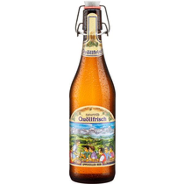 Appenzeller Quöllfrisch Naturtrüeb Bügel 15x50cl
