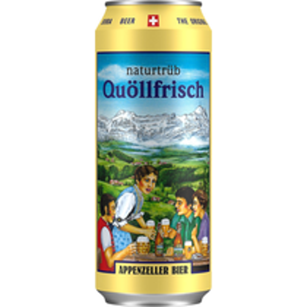 Appenzeller Quölfrisch Naturtrüeb 24x4x6 50cl