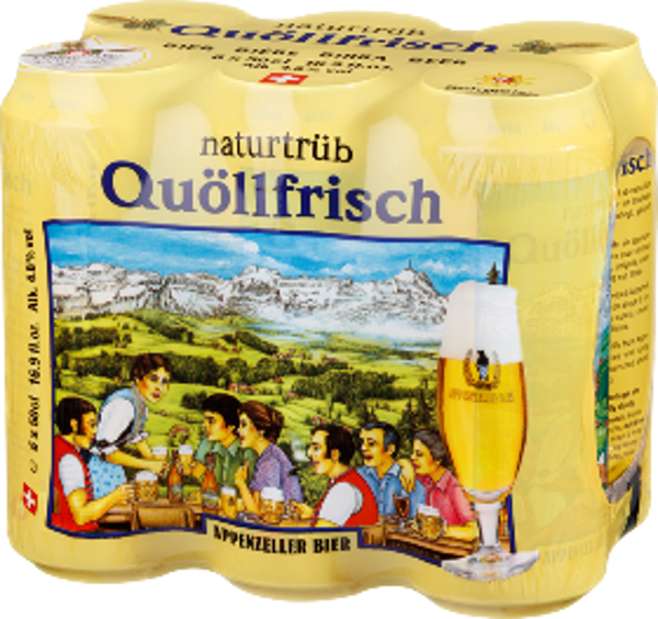 Appenzeller Quöllfrisch Naturtrüeb Dose