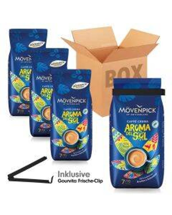 Crema Aroma Del sol Bohnen