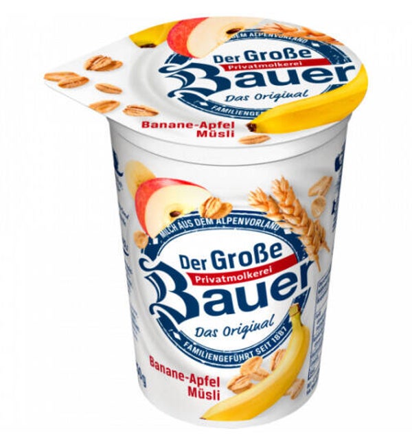 Bauer 4-Korn Joghurt Banane-Apfel