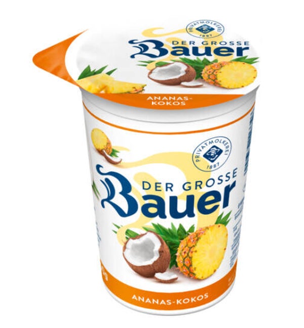 Bauer Ananas-Kokos Joghurt 125g
