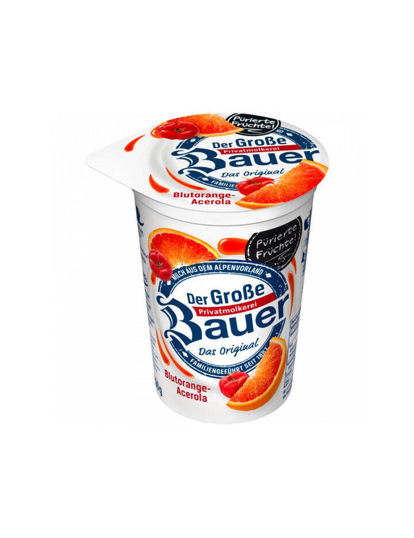 Bauer Fruchtjoghurt Blutorange Acerola