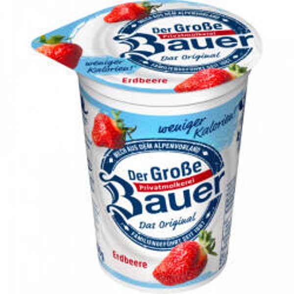 Bauer Fruchtjoghurt Extra Leicht Erdbeer