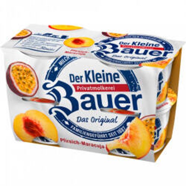 Bauer Fruchtjoghurt Pfirsich-Maracuja