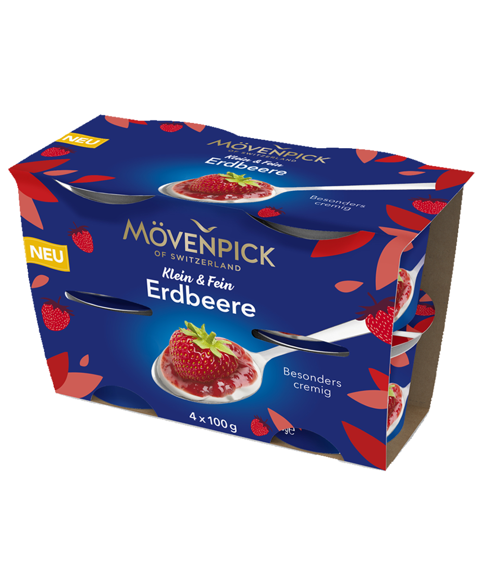 Feinjoghurt Erdbeer 4x100g