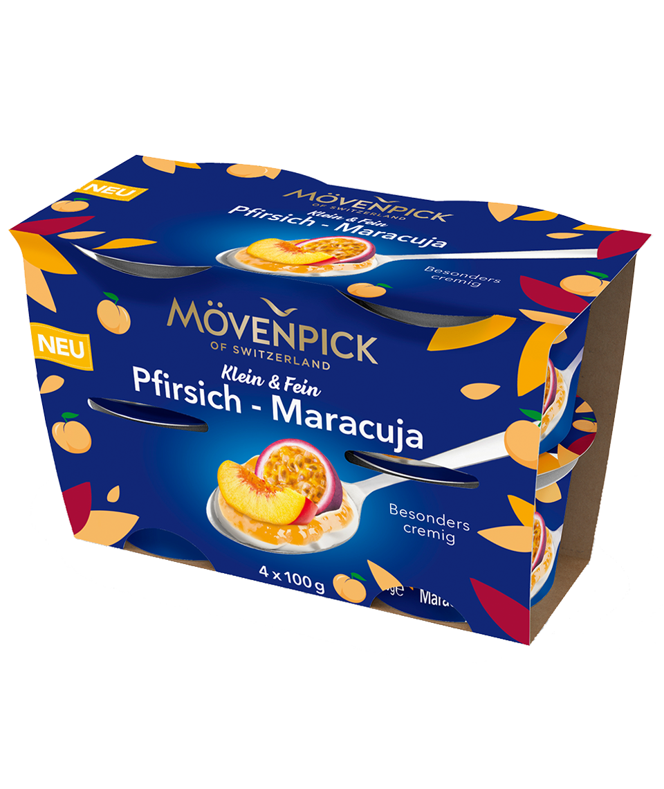 Feinjoghurt Pfirsich-Maracuja 4x100g