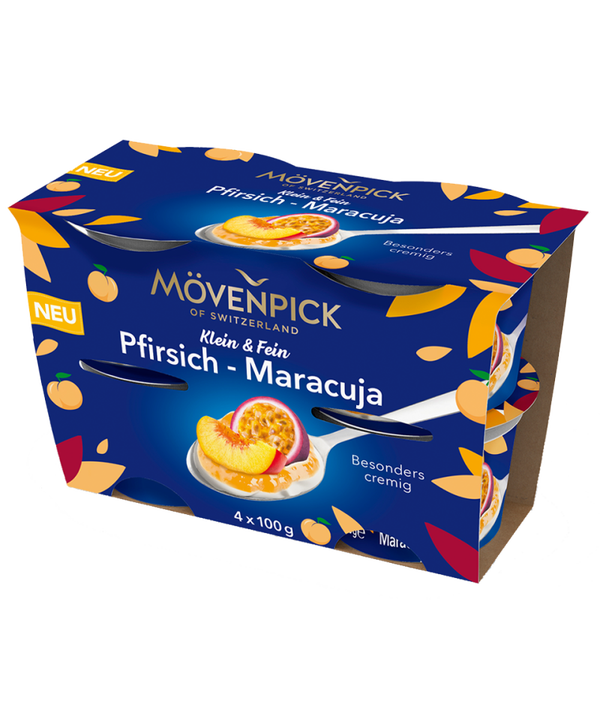 Feinjoghurt Pfirsich-Maracuja 4x100g