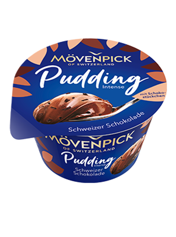 Feinster Pudding Schweizer Schokolade mit Stückchen 150g