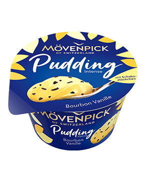 Feinster Pudding Bourbon Vanille mit Schokostückchen 150g