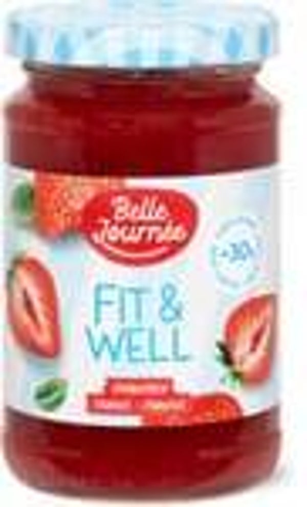 Bella Fit + Well Konfitüre Erdbeeren 1x325g
