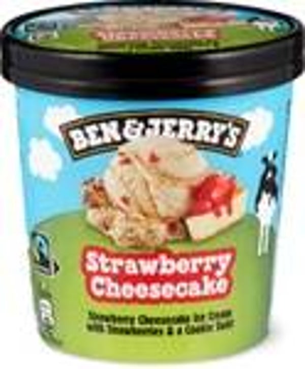 Ben+Jerrys Rahmglace Strawberry