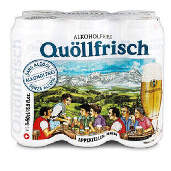 Quellfrisch Bier alkoholfrei Dose