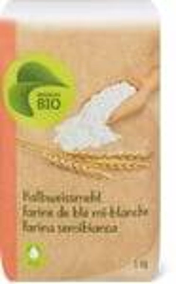 Bio Halbweismehl 1 Kg