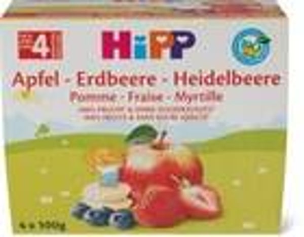 Bio Kompott Apfel, Erdbeer