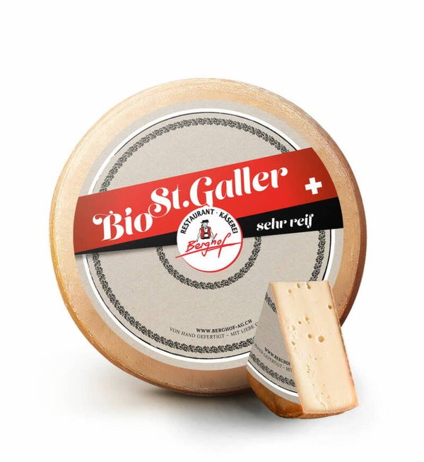 Bio St.Galler Bergkäse sehr reif
