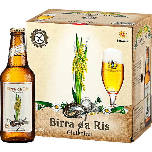 Birra da Ris Glutenfrei 6x33cl 5.00% Alk