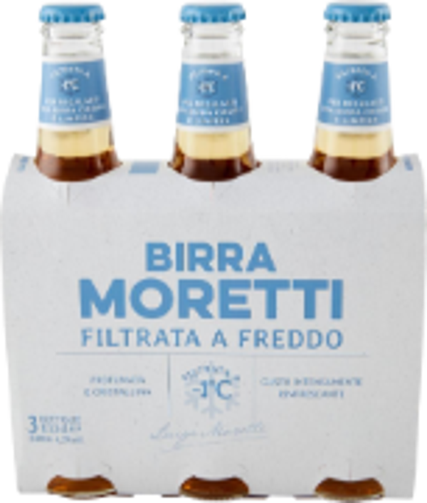 Birra Moretti Filtrata