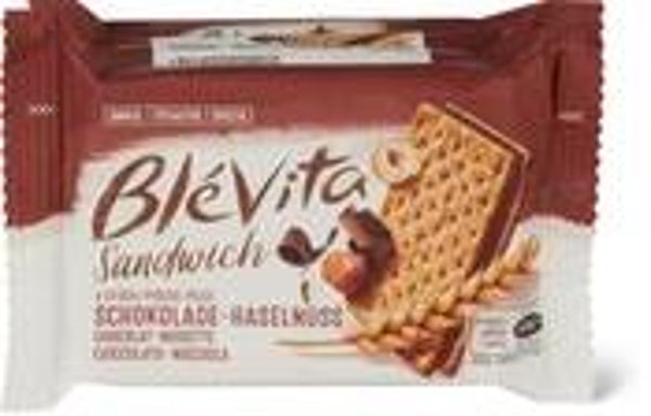 Blevita Sandwich Dinkel Chocco+Haselnuss