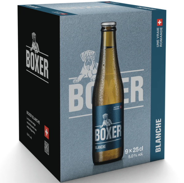 Boxer Blanche 9x25cl Einweg