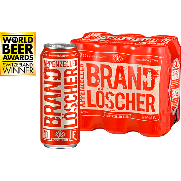 Brandlöscher Dose