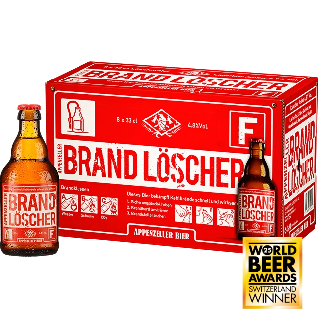 BrandLöscher8x33cl .80% Alk